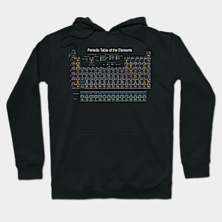 The Periodic Table of the Elements B Hoodie